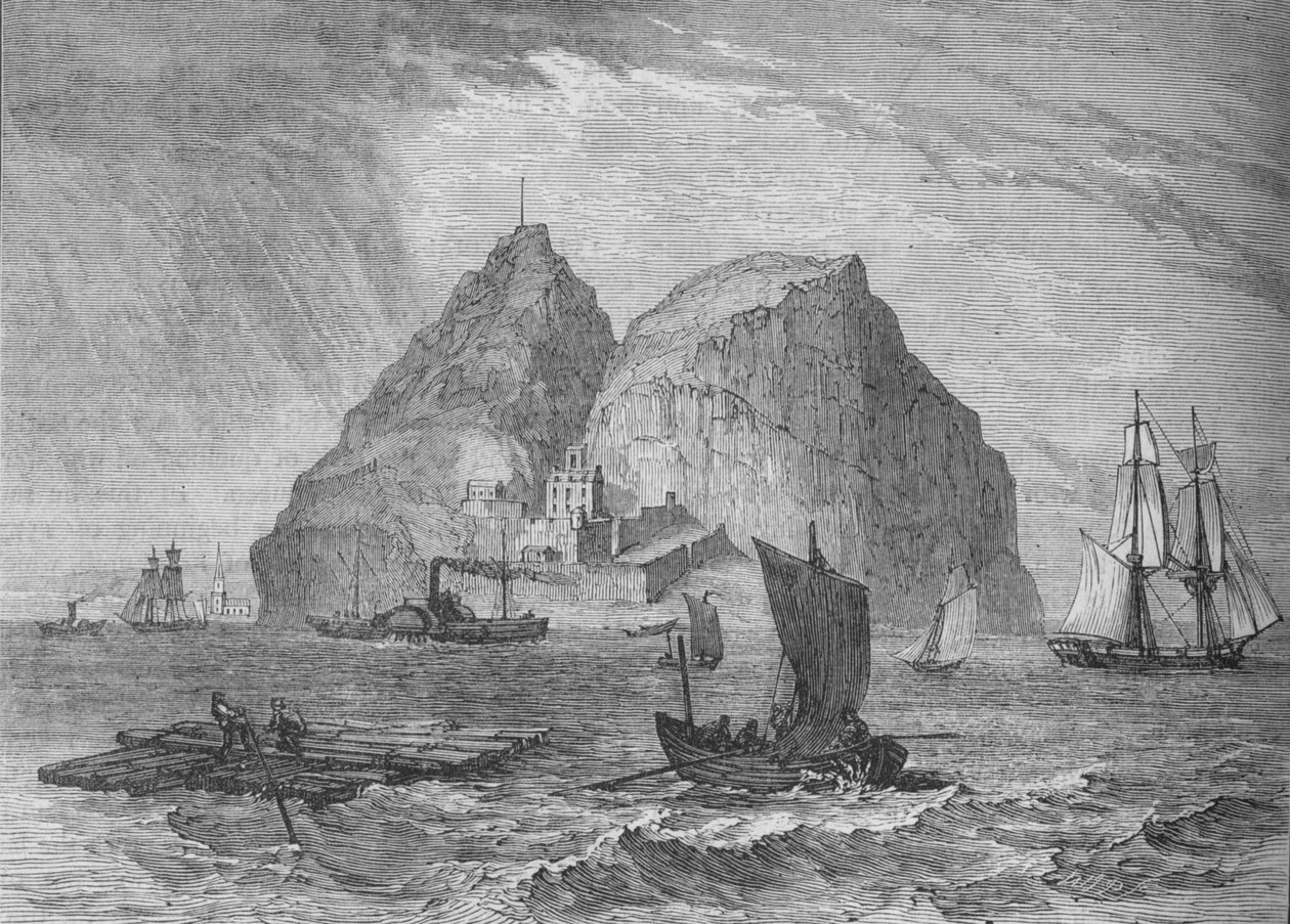 邓巴顿城堡，c1880 作者 不明