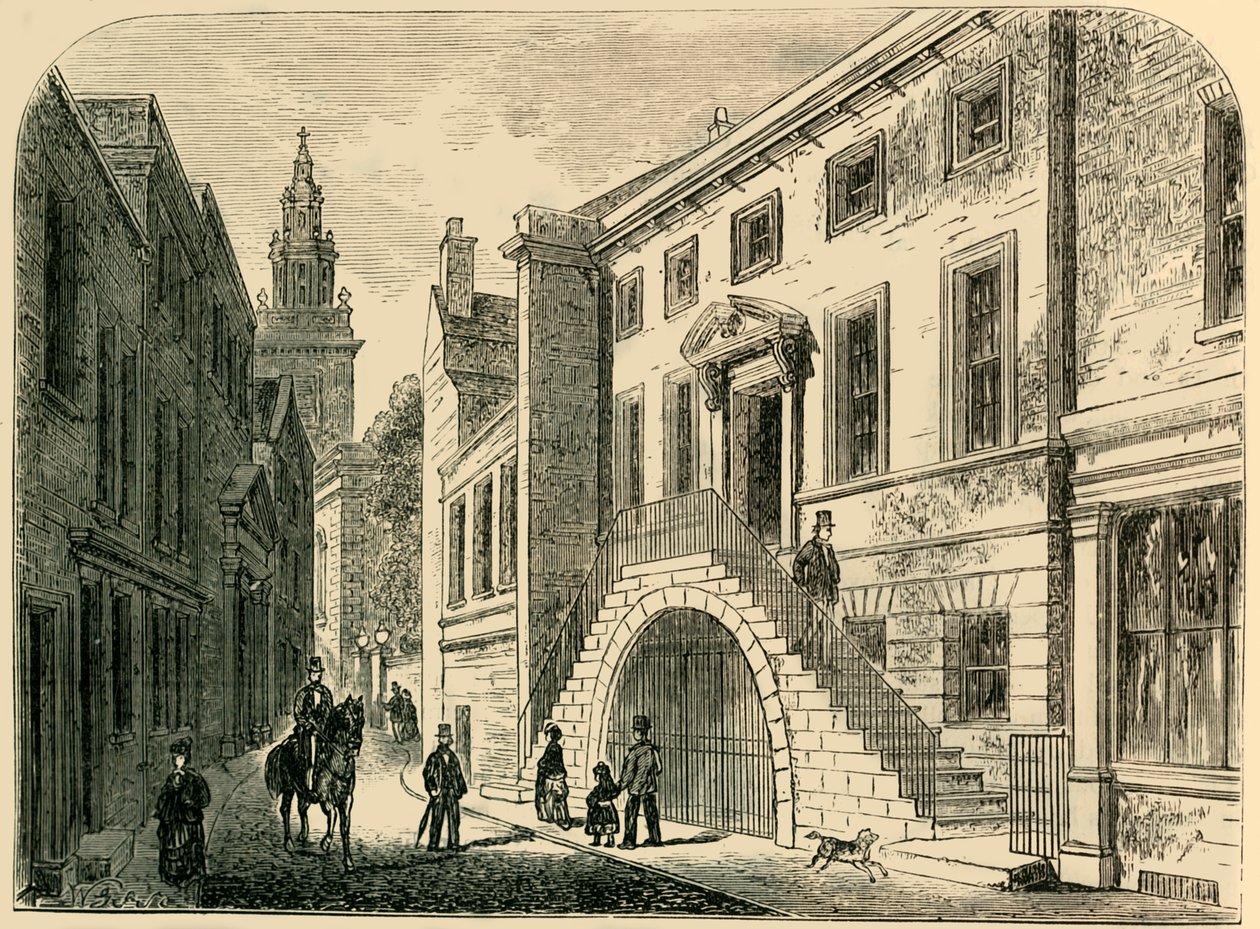 Dyers Hall，c1830，c1872。 作者 不明
