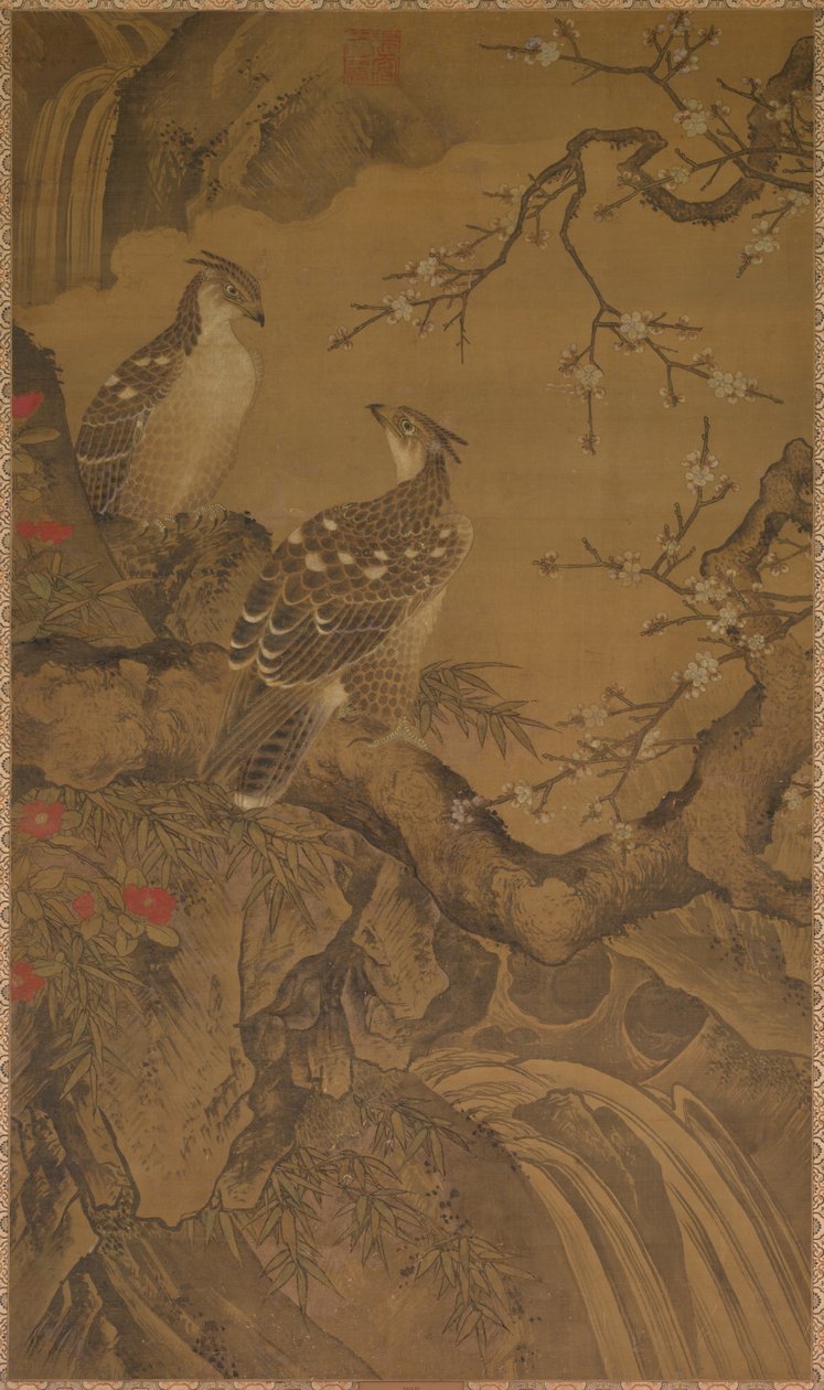 鹰，1368-1644年。 作者 不明