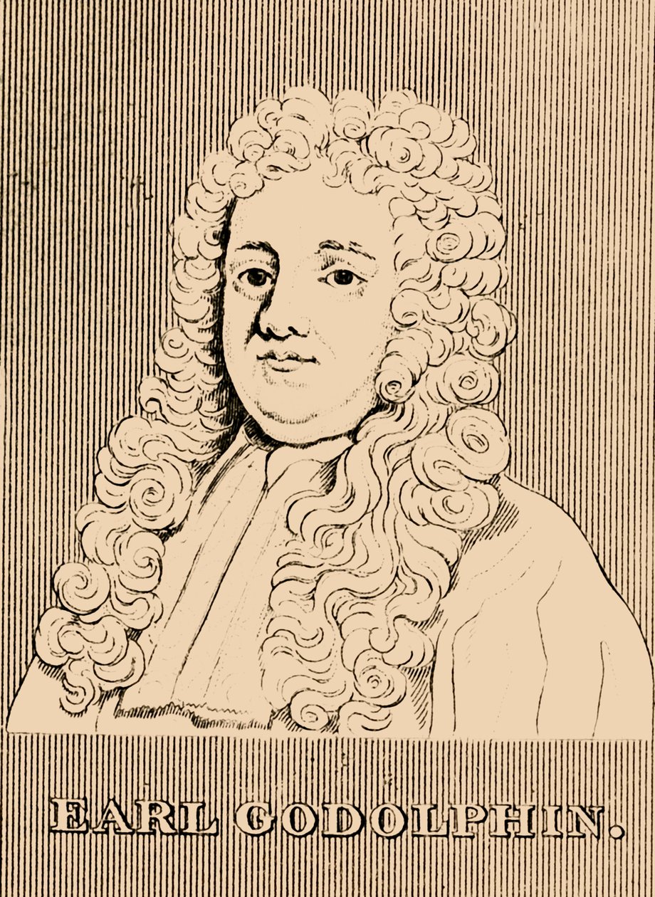 伯爵·高多芬（Earl Godolphin），1645-1712，1830年。 作者 不明