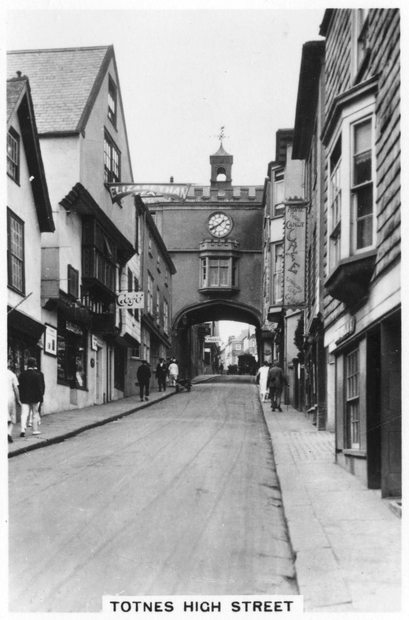 Eastgate，德文郡Totnes High Street，1937年 作者 不明