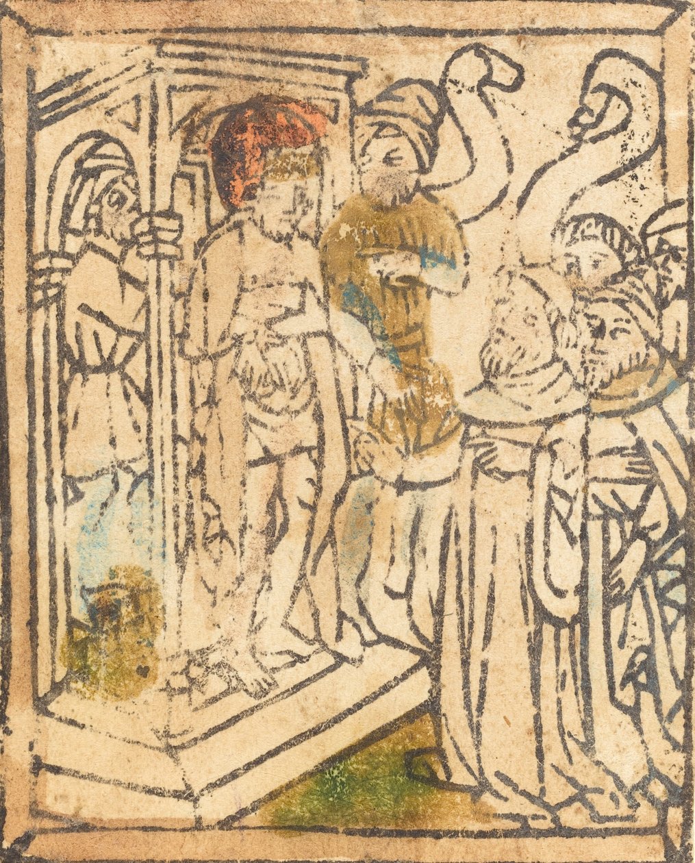 Ecce Homo, c. 14401450. 作者 不明