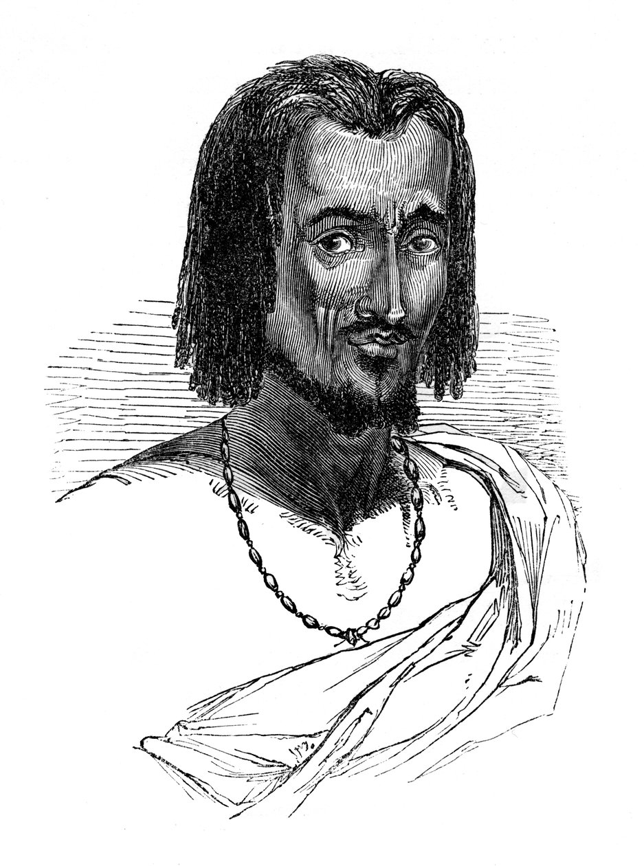 爱德高·加拉（Edjow Galla），1848年 作者 不明