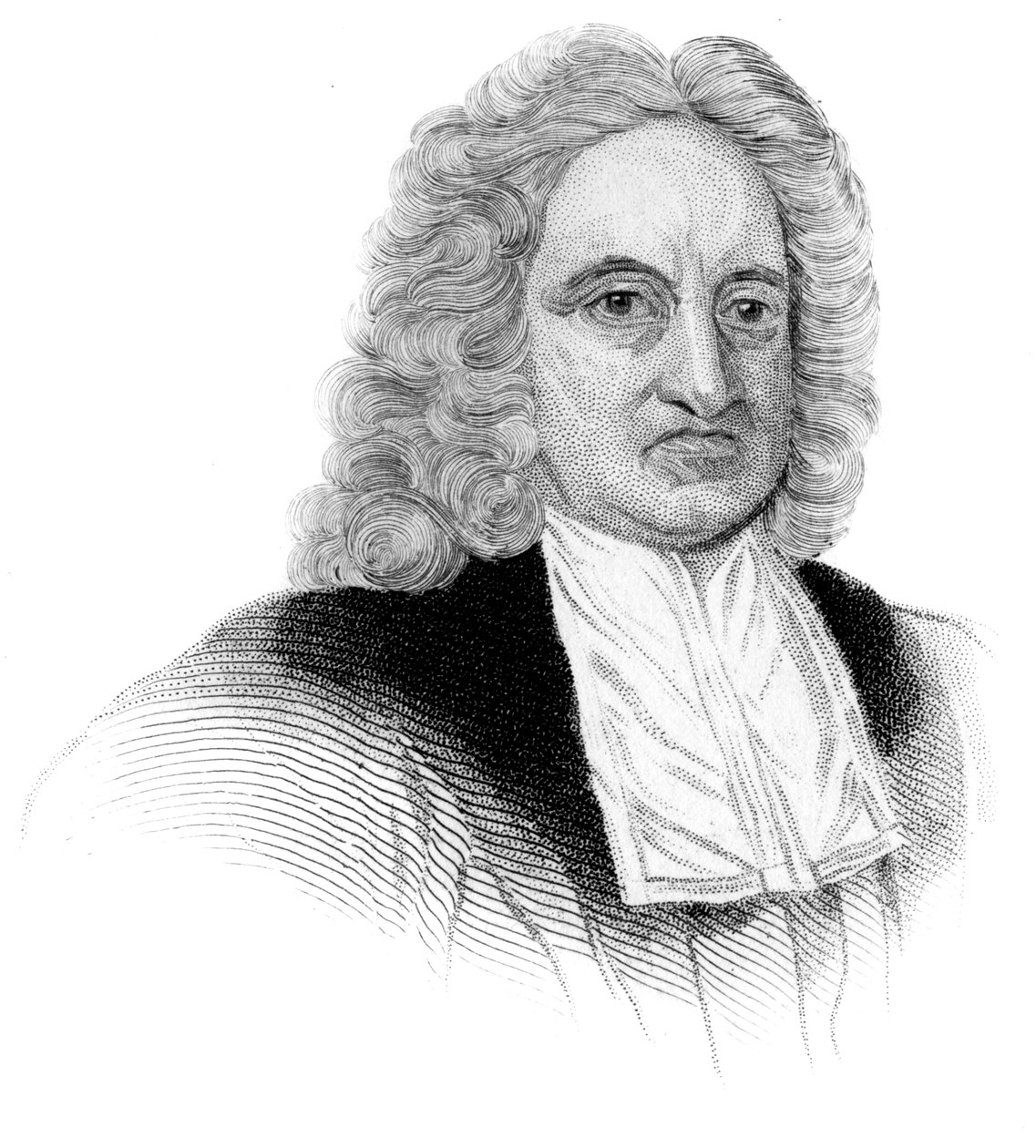 埃德蒙·哈雷（Edmond Halley），英国天文学家，数学家，气象学家和物理学家，c1850 作者 不明