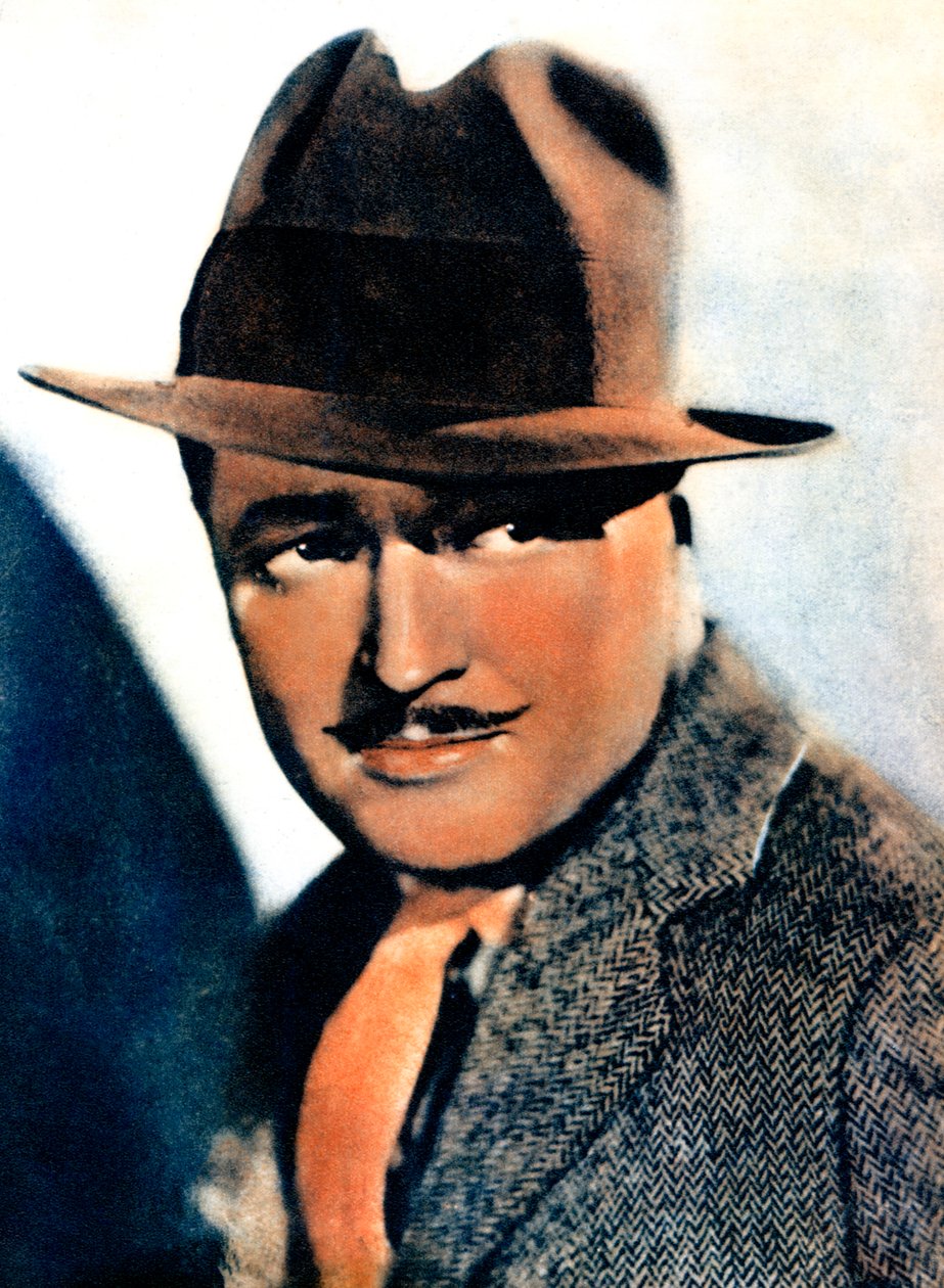 埃德蒙·洛（Edmund Lowe），美国演员，1934-1935年 作者 不明