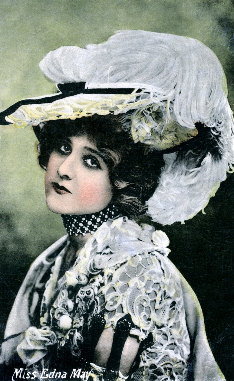 埃德娜（Edna）1878年1月1948年，美国歌手和女演员，20世纪初 作者 不明
