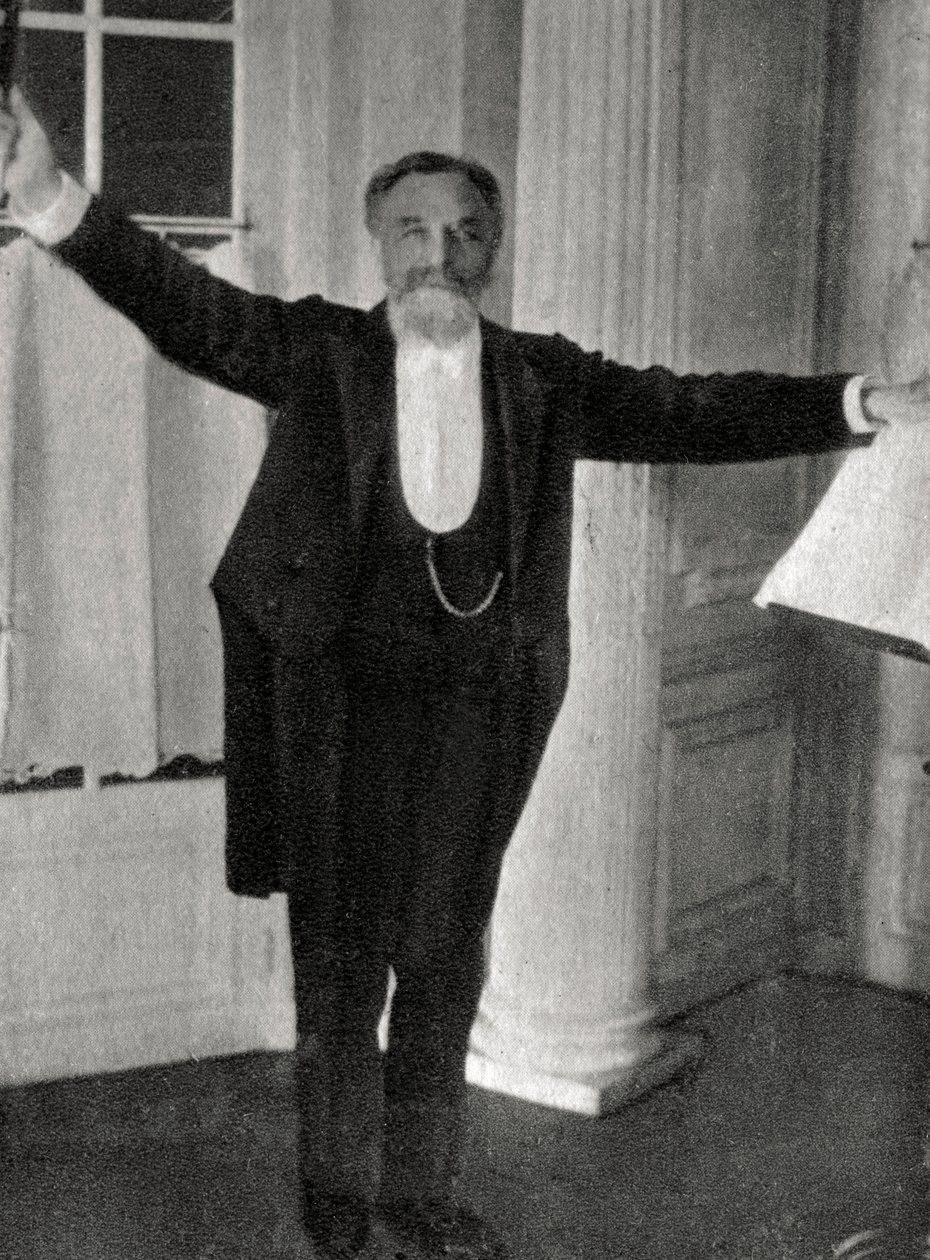 爱德华·科隆（Edouard Colonne），法国指挥和小提琴家，1902年 作者 不明