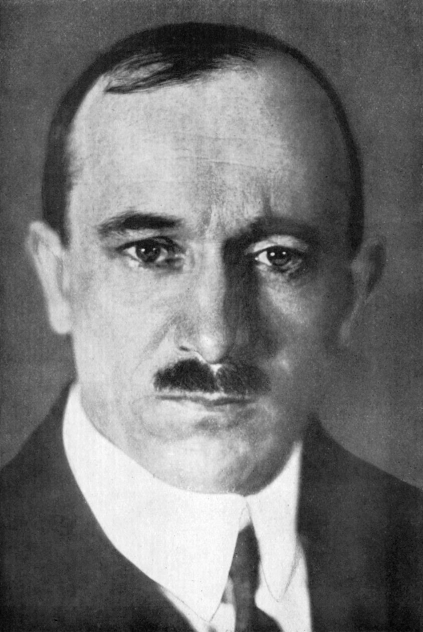 爱德华·贝内斯（Edvard Benes）1884-1948，捷克斯洛伐克第二任总统，1926年 作者 不明