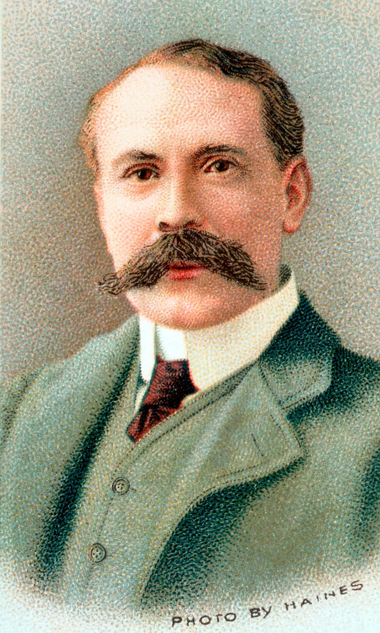 英国作曲家爱德华·埃尔加（Edward Elgar），1912年。 作者 不明