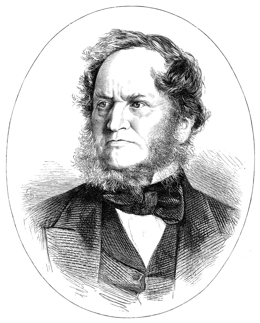 爱德华·杰弗里·史密斯·史丹利（Edward Geoffrey Smith-Stanley），英国政治家兼总理，十九世纪 作者 不明