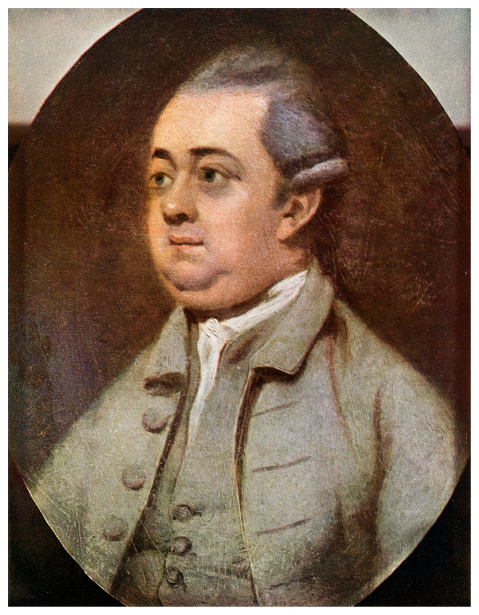英国历史学家爱德华·吉本（Edward Gibbon），1773年-1956年 作者 不明