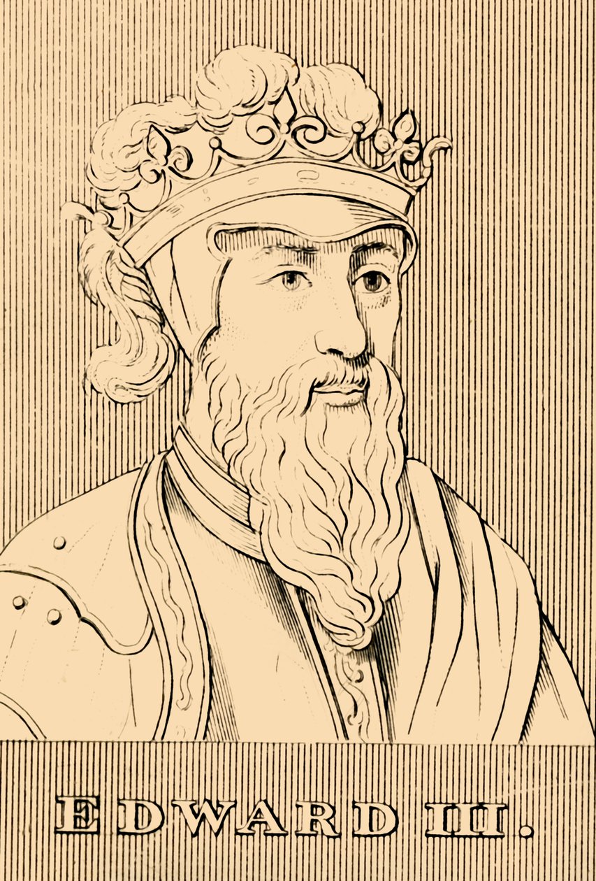 爱德华三世，1312-1377，1830年。 作者 不明