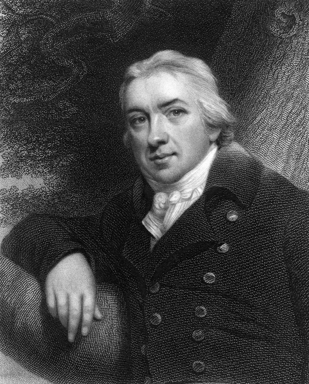 爱德华·詹纳（Edward Jenner），英国医师，1837年 作者 不明