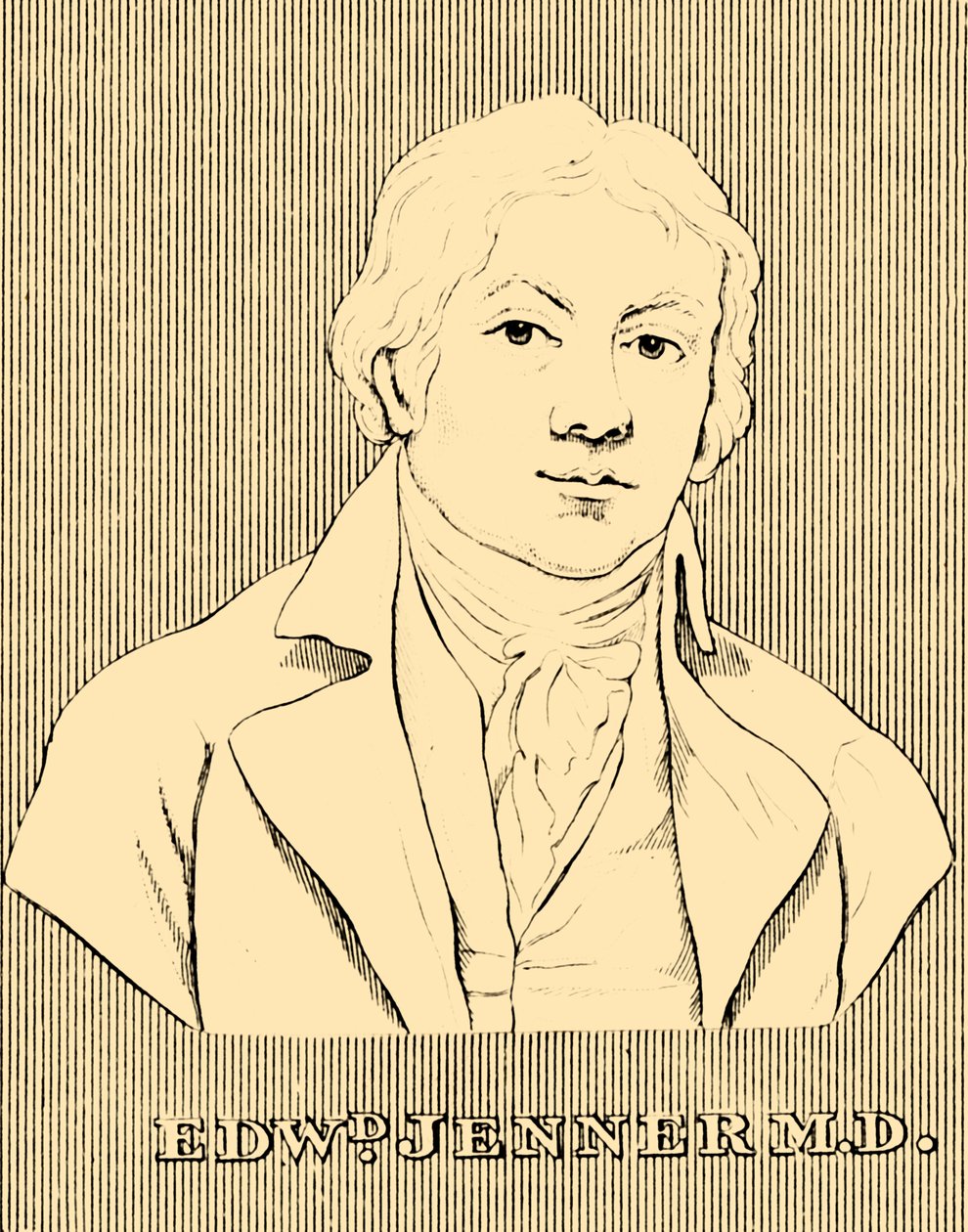 爱德华·詹纳（Edward Jenner）医学博士，1749-1823，1830。 作者 不明
