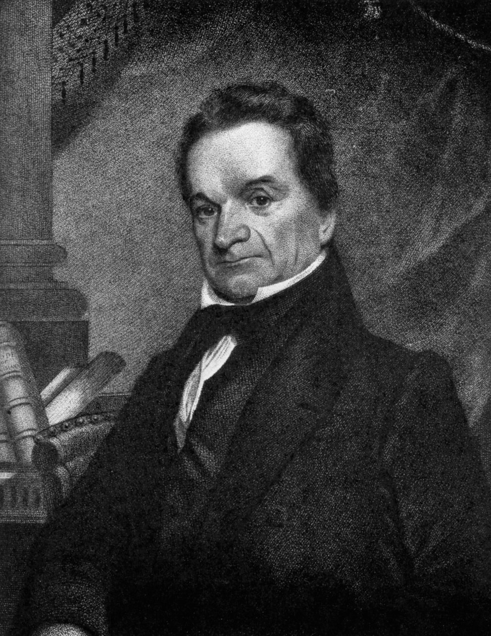 爱德华·利文斯顿（Edward Livingston）1764-1836，美国法学家和政治家，19世纪，1908年 作者 不明