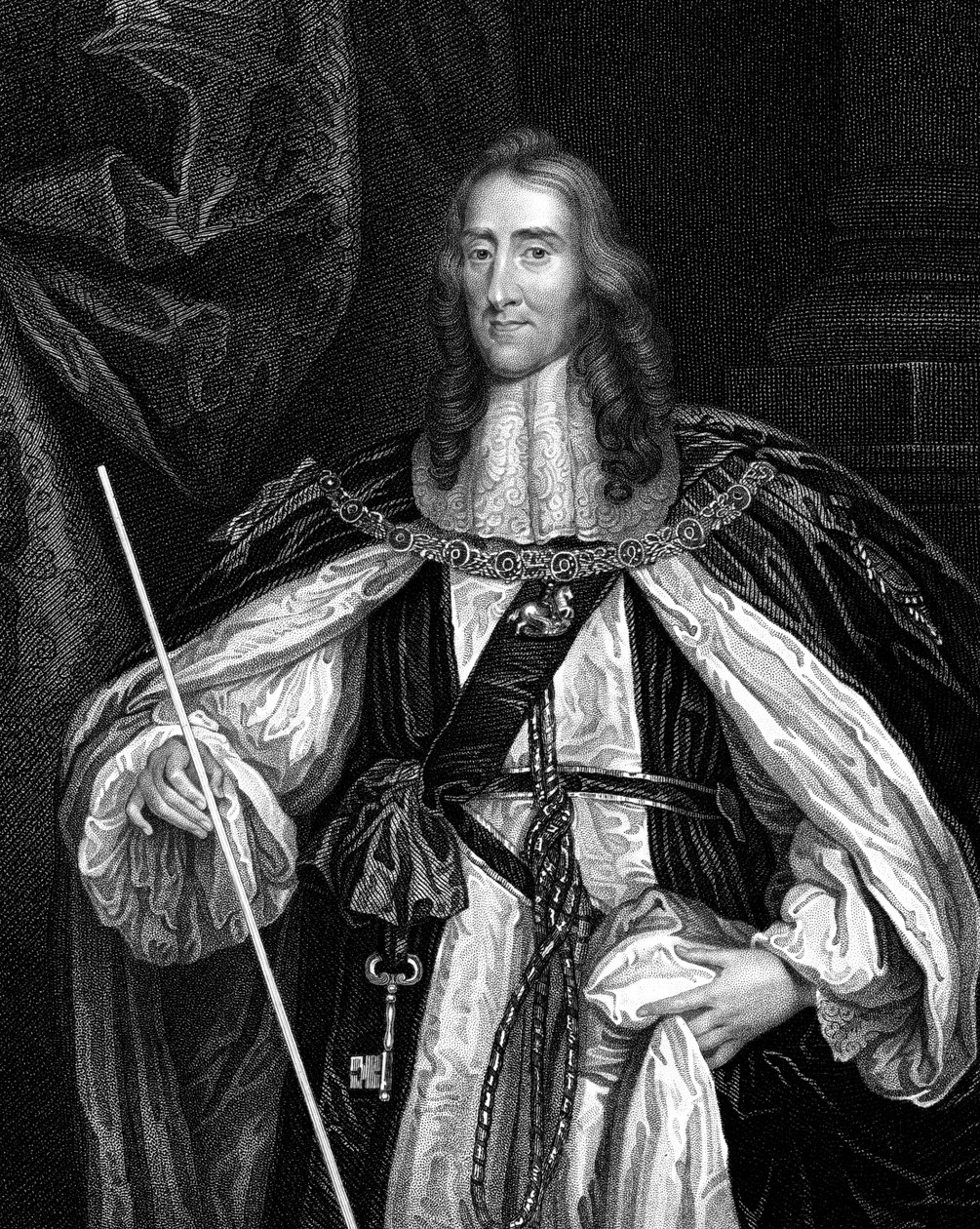 爱德华·蒙塔古（Edward Montagu），曼彻斯特第二伯爵，17世纪英国贵族，1840年 作者 不明
