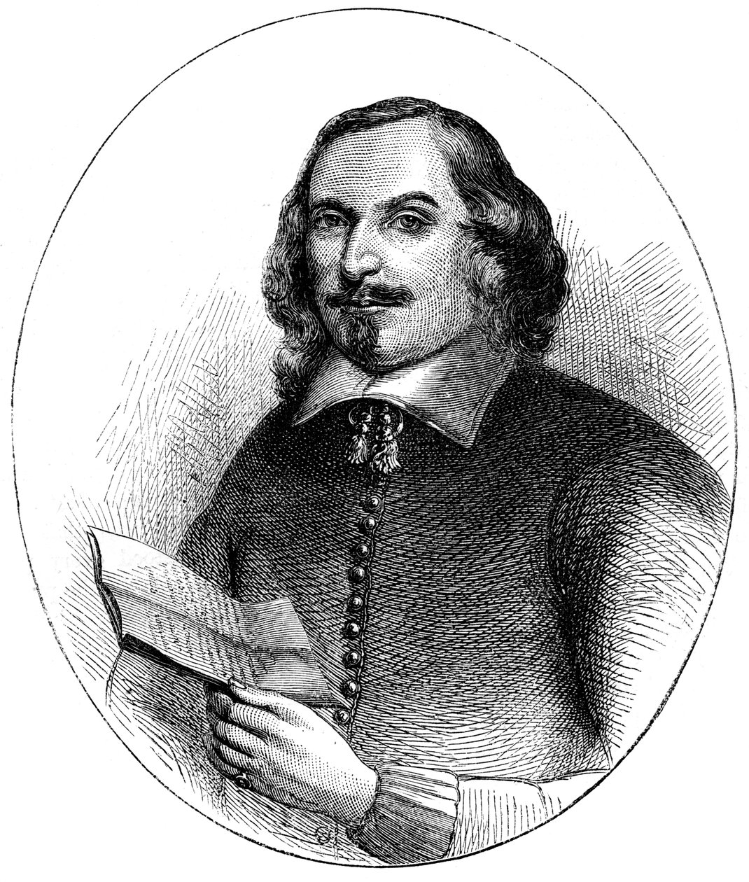 爱德华·温斯洛（Edward Winslow），英国清教徒殖民者，17世纪c1880 作者 不明