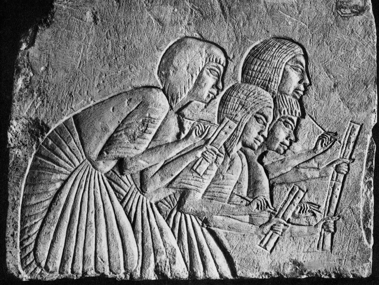 埃及文士，约c1350 BC 1936 作者 不明