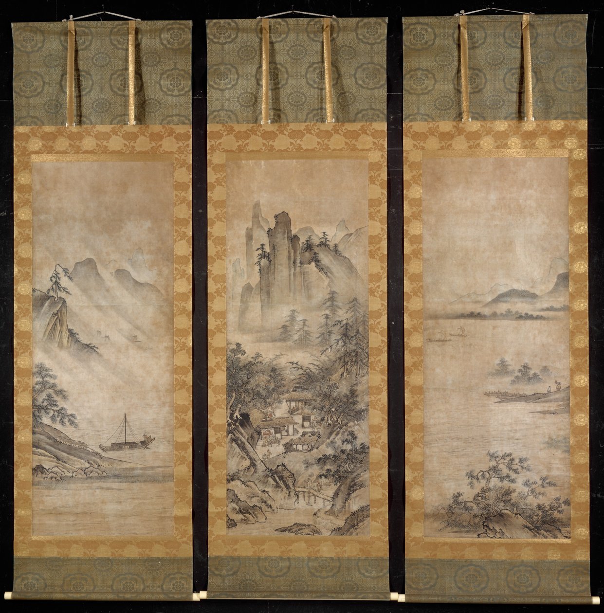 湘江八景》，16世纪。 作者 不明