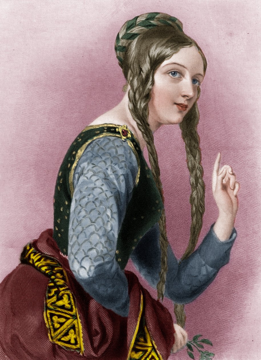阿基坦的埃莉诺，英格兰亨利二世女王 作者 不明