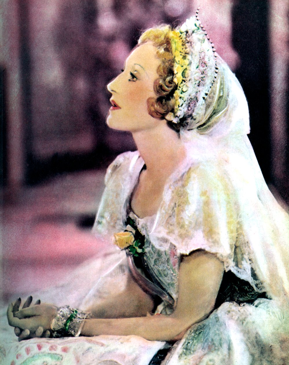 伊丽莎白·贝格纳（Elisabeth Bergner），奥匈帝国出生的女演员，1934-1935年 作者 不明