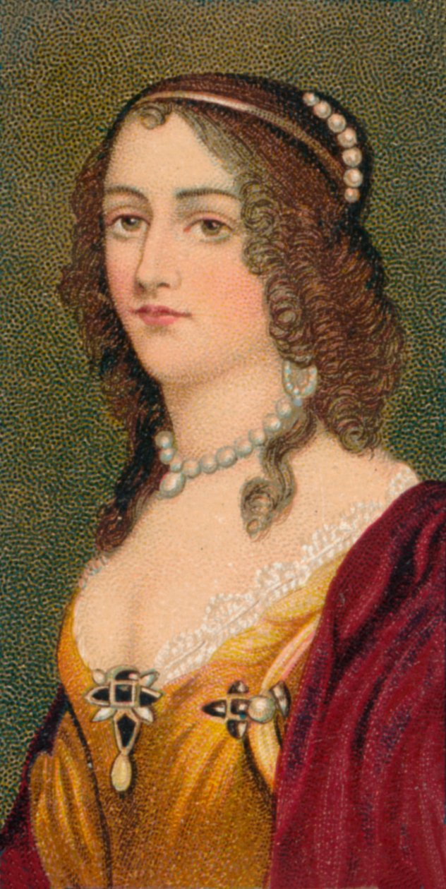 普法尔茨的伊丽莎白（Elisabeth），1618年至1680年，1912年 作者 不明