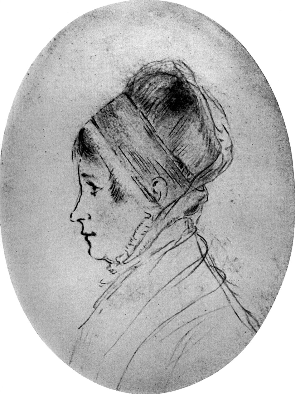 英国监狱和社会改革者伊丽莎白·弗莱（Elizabeth Fry），c1798-1800 1956年 作者 不明