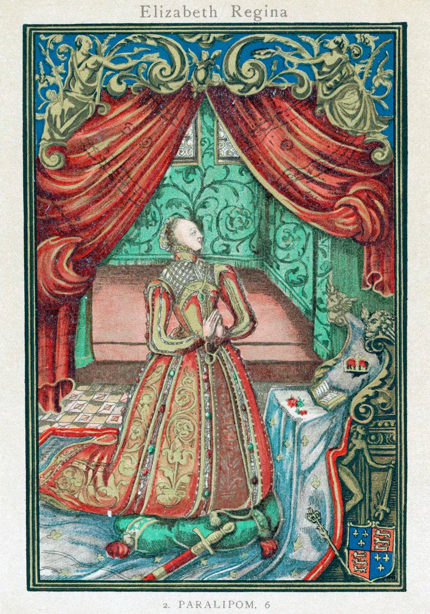 伊丽莎白一世，英格兰和爱尔兰女王，1569年 作者 不明