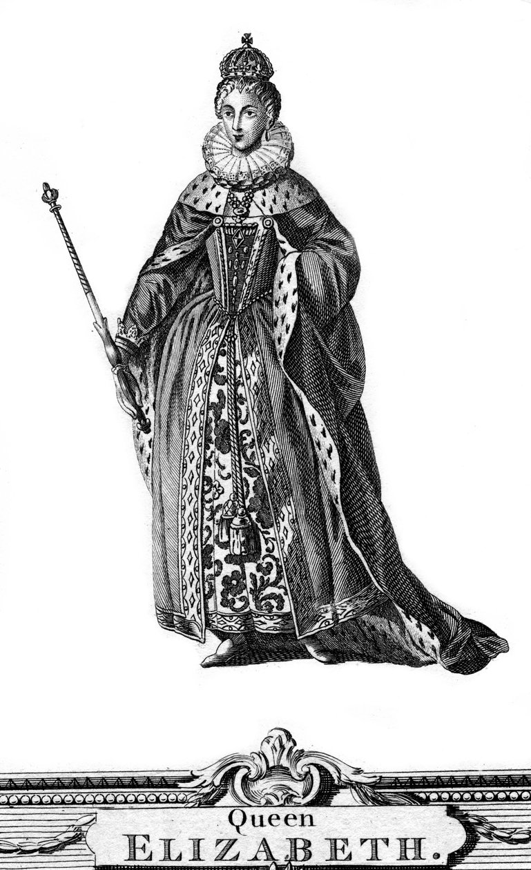 1533-1603年的英国伊丽莎白一世 作者 不明