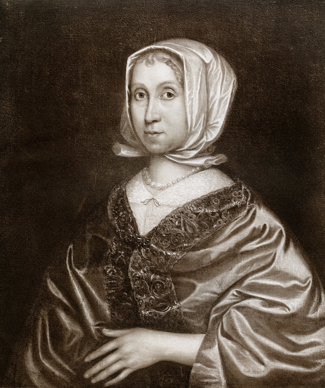 Elizabeth Steward，奥利弗·克伦威尔（Oliver Cromwell）的母亲，17世纪，1899年 作者 不明