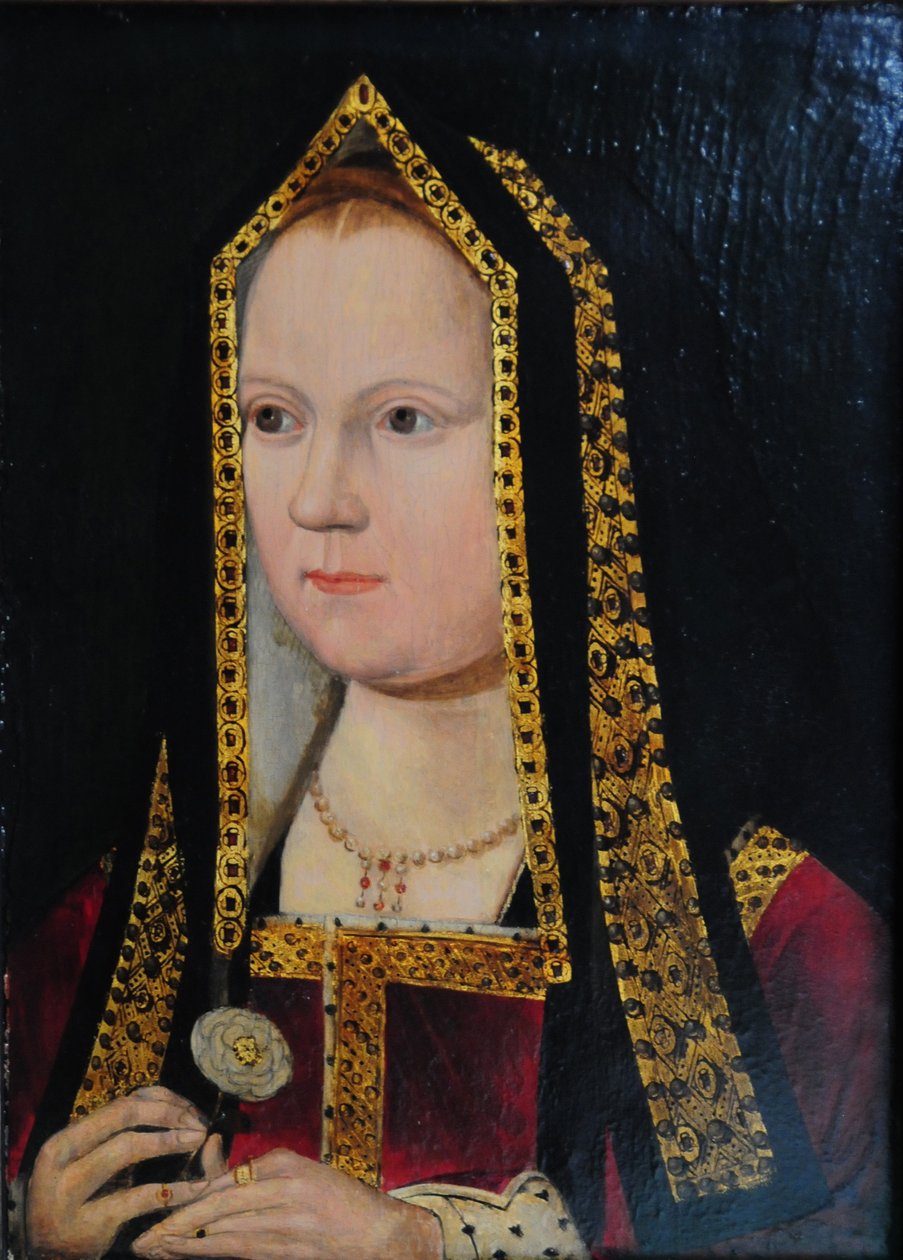 约克·伊丽莎白·伊丽莎白（1465-1503，约1502） 作者 不明