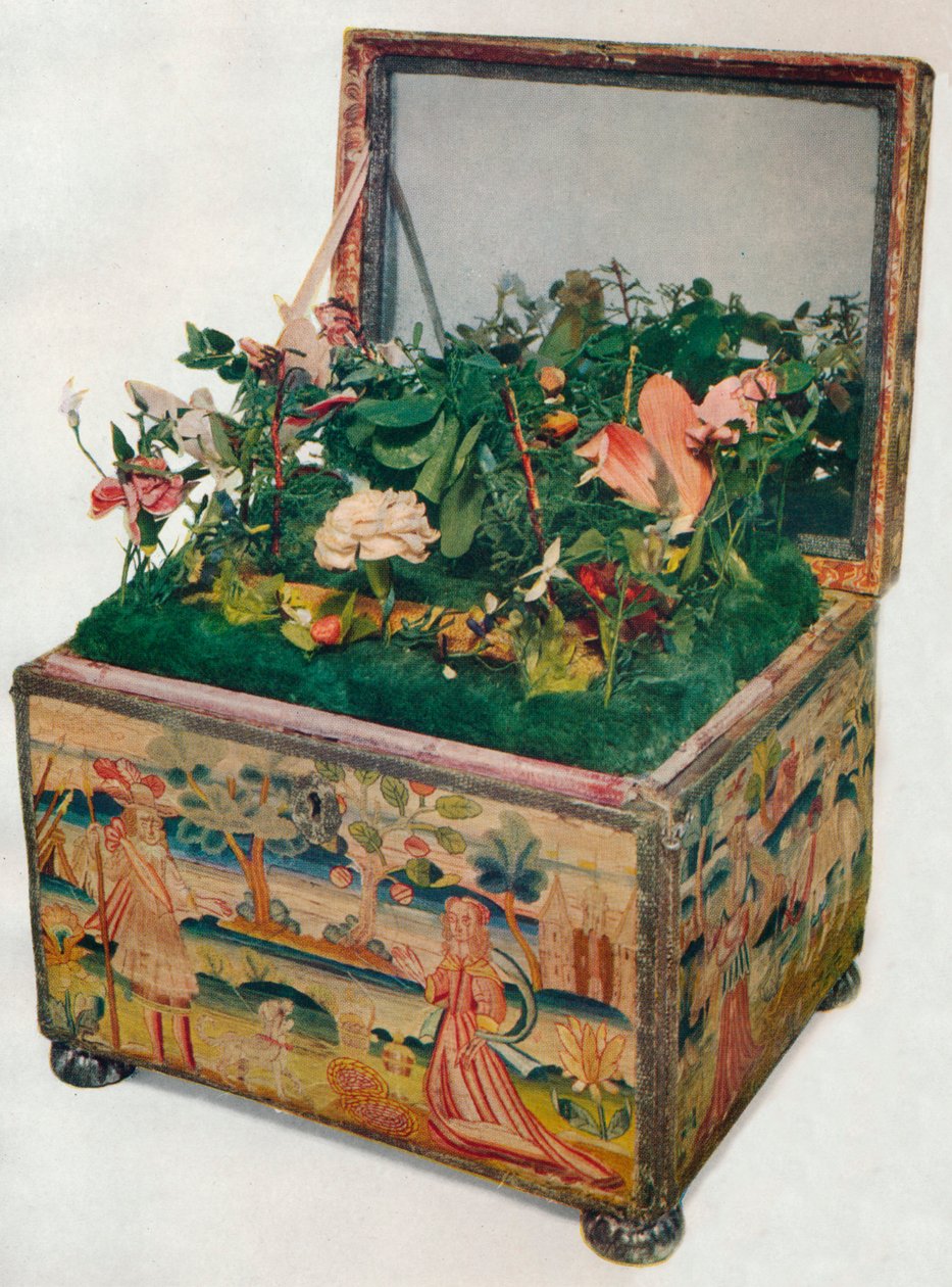 刺绣棺材，十七世纪，1929年 作者 不明