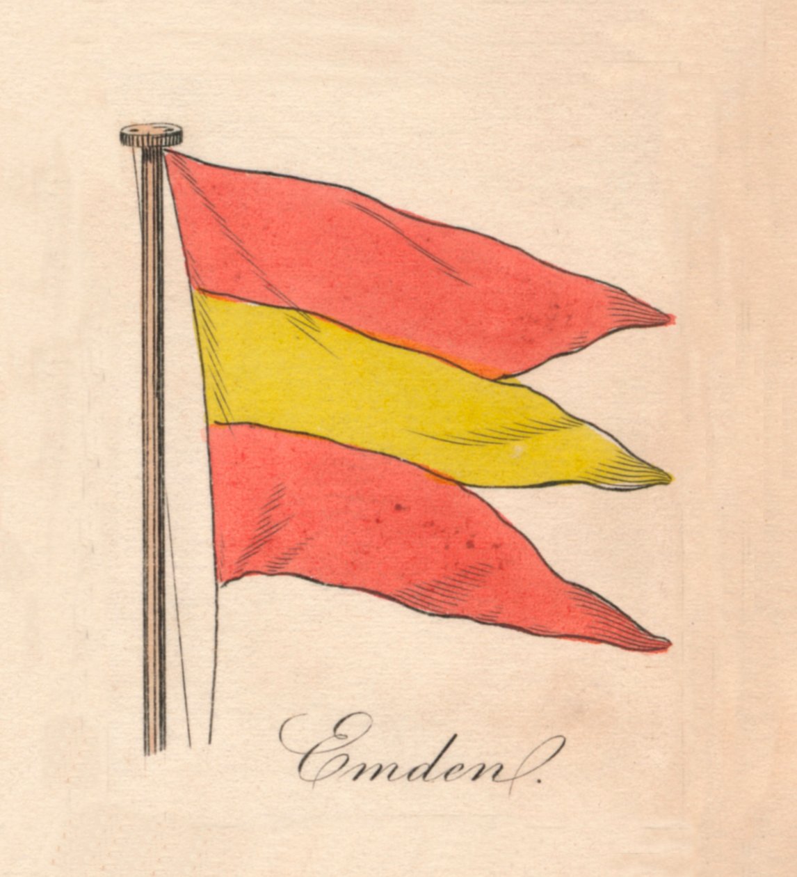 埃姆登（Emden），1838年 作者 不明