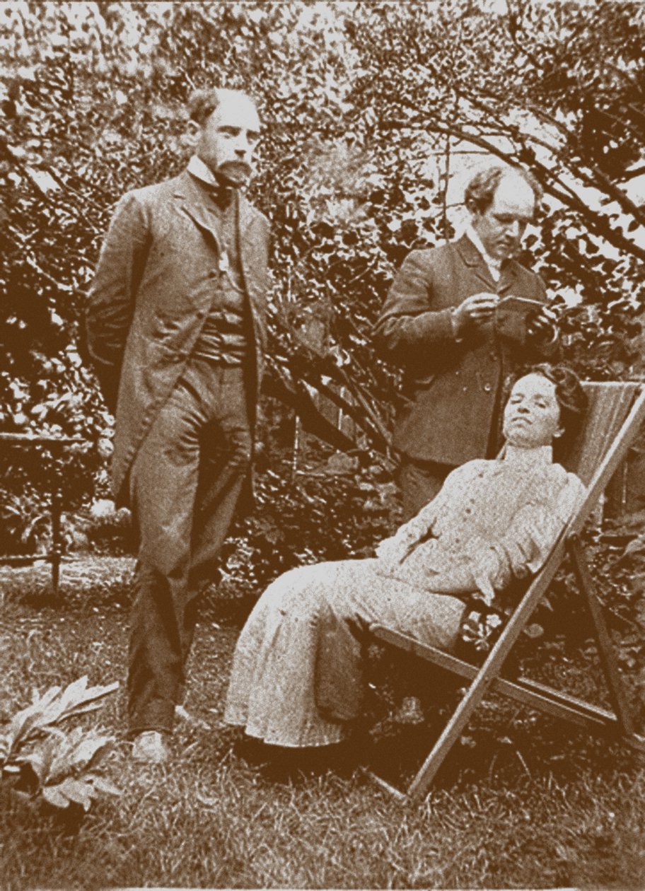 埃米尔（Emil），安娜（Anna）和尼古拉·梅德纳（Nikolai Medtner），1900年代 作者 不明