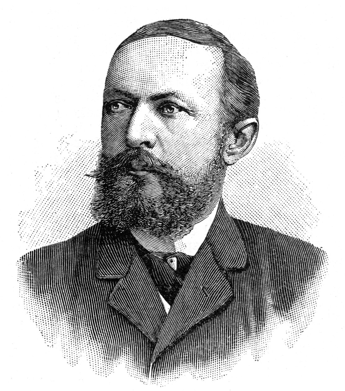 埃米尔·冯·贝林（Emil von Behring），德国免疫学家和细菌学家，1902年 作者 不明