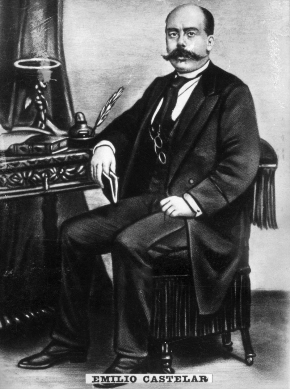 埃米利奥·卡斯泰拉（Emilio Castelar），1832-1899，1920年代 作者 不明