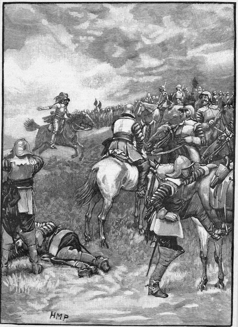 英国内战：1645年6月14日，北安普敦郡纳塞比战役 作者 不明