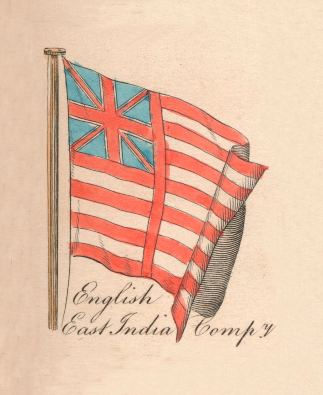 英国东印度公司，1838年 作者 不明