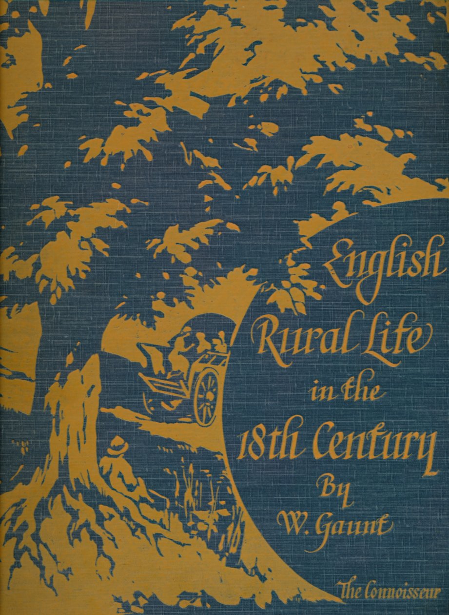 1825年英国乡村生活，封面，1925年 作者 不明