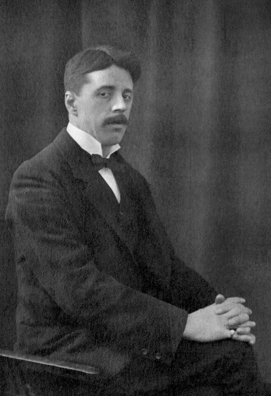 1911年英国小说家伊诺克·阿诺德·本内特（Enoch Arnold Bennett） 作者 不明