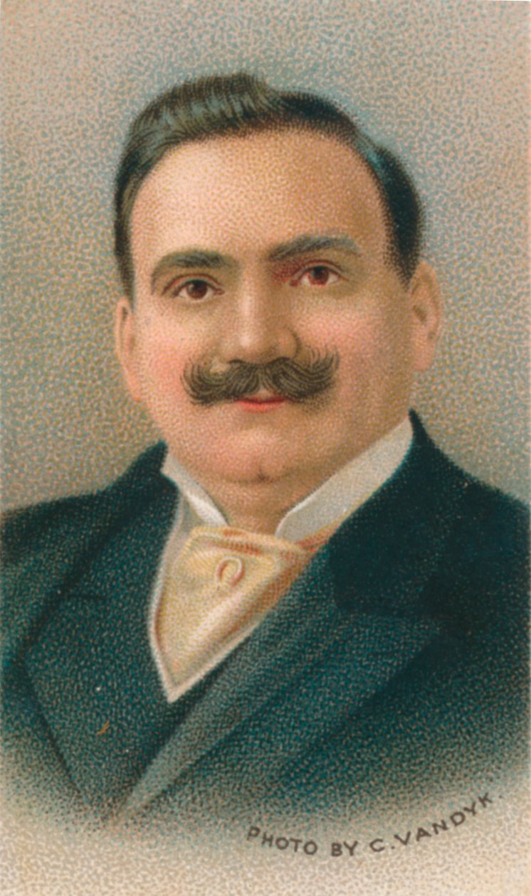 Enrico Caruso 1873-1921，意大利歌剧男高音，1911年 作者 不明