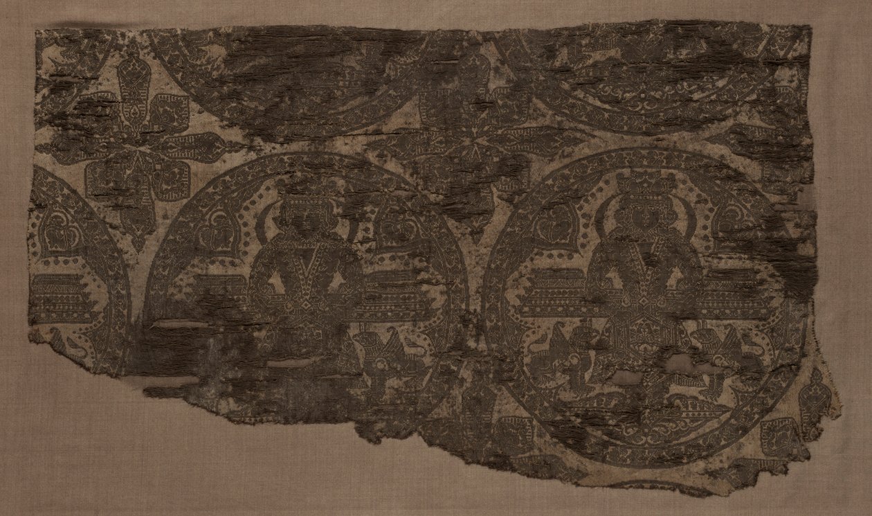 登基王格里芬斯侧翼，800年代。 作者 不明