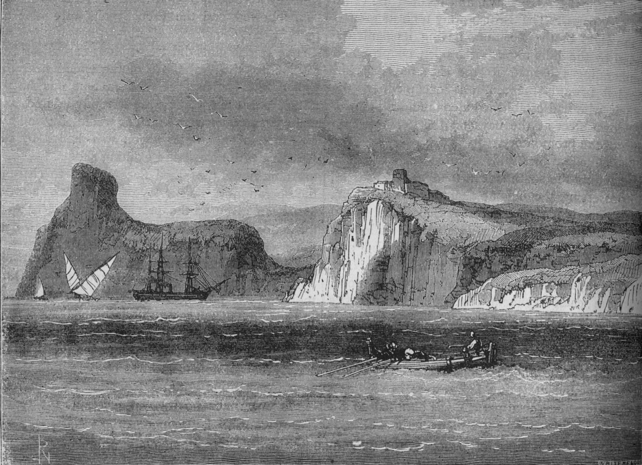 巴拉克拉瓦海港入口，c1880 作者 不明
