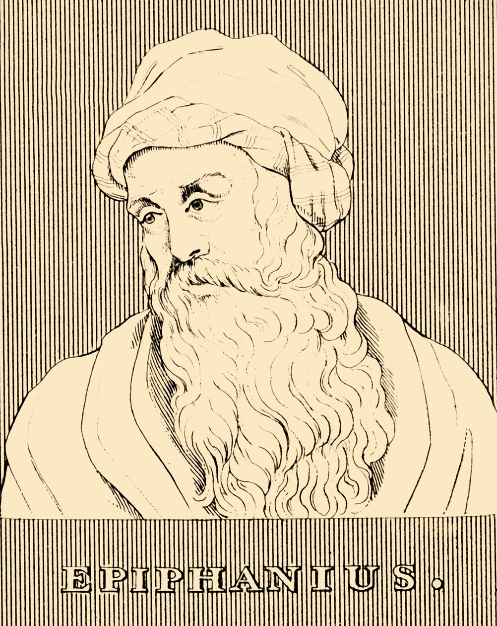 Ephiphanius，c310-403，1830。 作者 不明