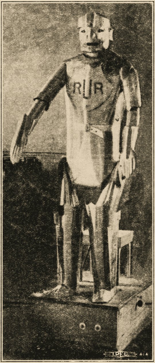 机器人埃里克，1928-1929。 作者 不明