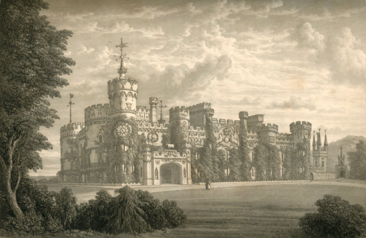 伊里奇城堡（Eridge Castle），1835年。 作者 不明