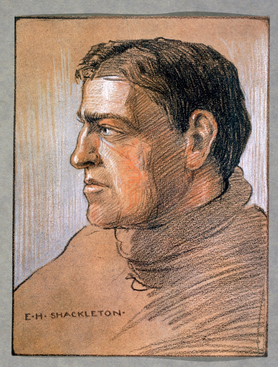 Ernest Shackleton，英国探险家，约1909年 作者 不明