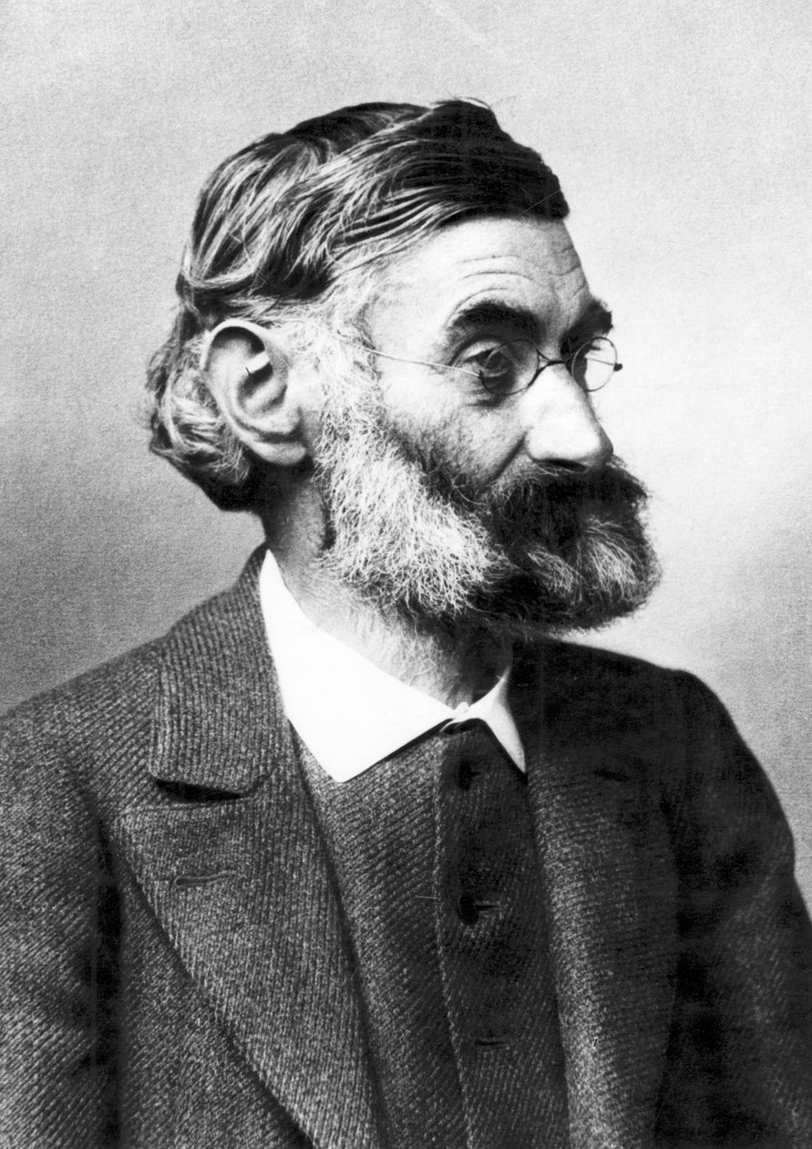 恩斯特·阿贝（Ernst Abbe）1840-1905，德国物理学家 作者 不明