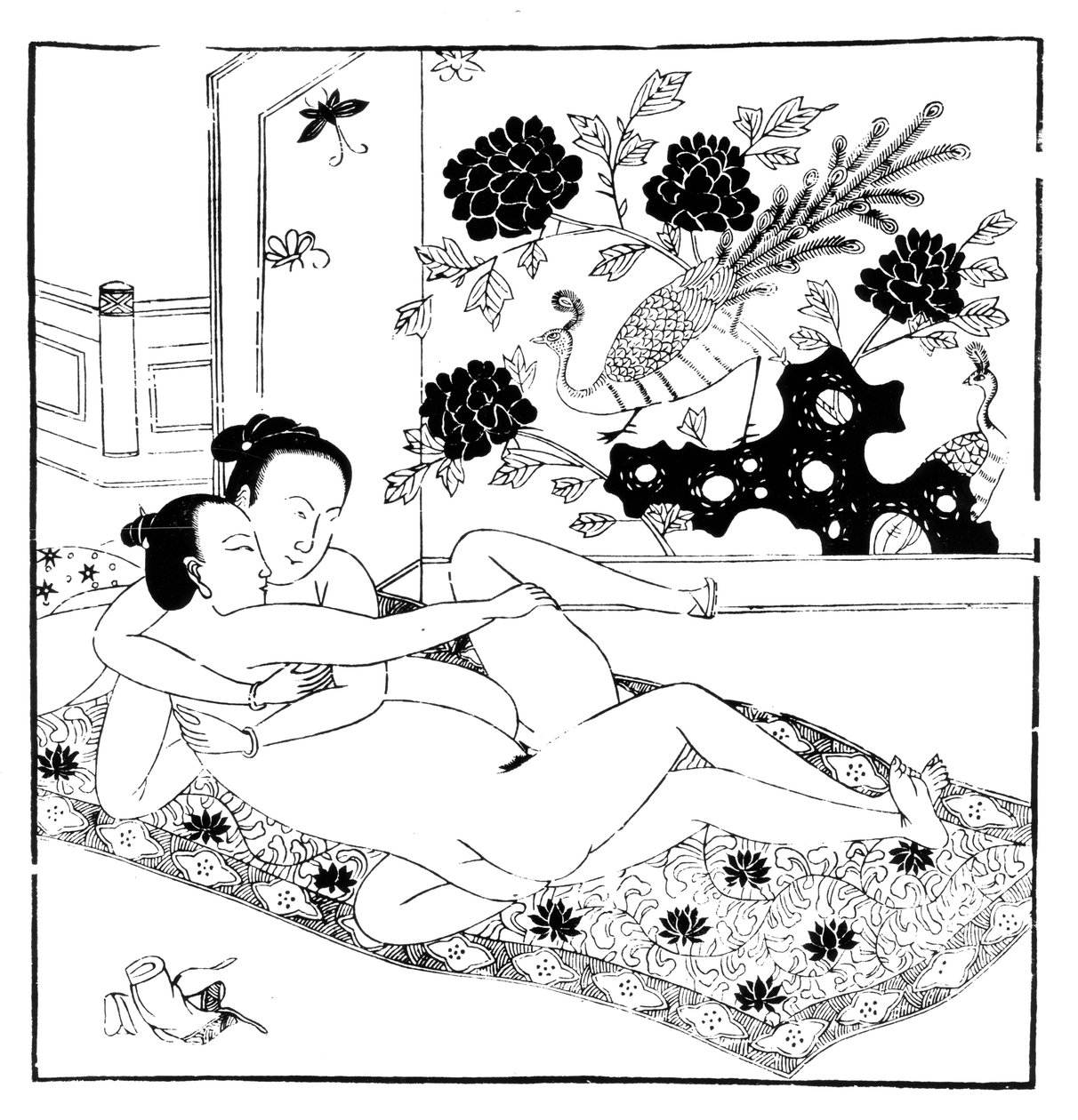 色情版画，中文 作者 不明