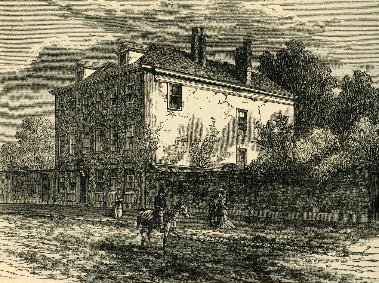 埃特塞克斯大厦（Essex House），普特尼，约1878年。 作者 不明
